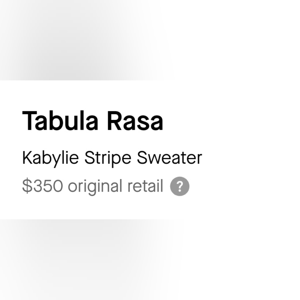 Tabula Rasa Sweater - Picture 5 of 5